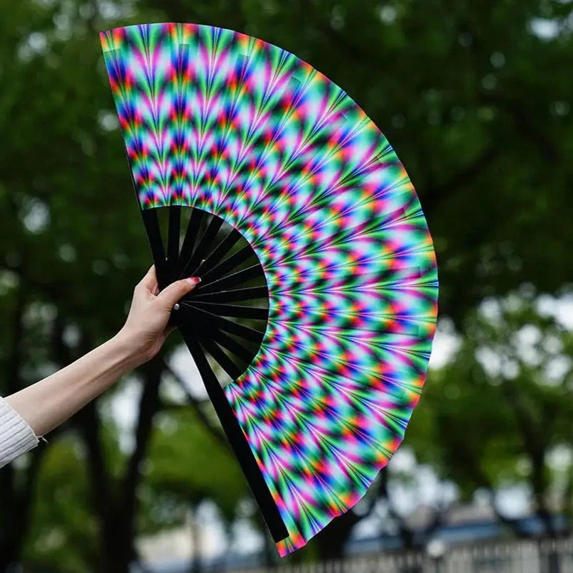 Fluorescent Hand Fan